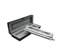 C Harmonica Chromatic Harmonica C Key Professional Grade 16 Hole 64 Tone(Square)