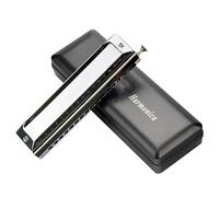 C Harmonica Harmonica Chromatic Scale 10 12 16 Holes C Key Adult Beginner Professional Performance(16 holes)