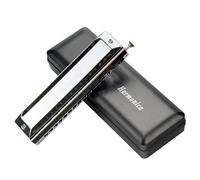 C Harmonica Harmonica Chromatic Scale 10 12 16 Holes C Key For Beginners And Professional Performance(16 holes)