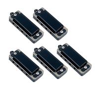 C Harmonica Music Lovers 10 Pieces Of Harmonica Necklaces 4 Holes 8 Notes(10PCS Black)