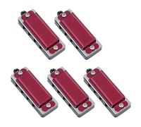 C Harmonica Music Lovers 10 Pieces Of Harmonica Necklaces 4 Holes 8 Notes(10PCS Red)