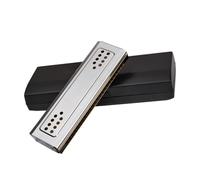 C Harmonica Portable 24 Hole Blues Professional Harmonica Suitable For Beginners And Adults