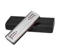 C Harmonica Portable 24 Hole Blues Professional Harmonica With Case Suitable For Beginners And Adults