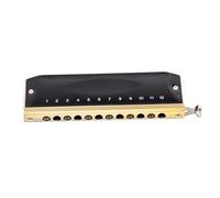 C Harmonica Professional Performance 12 Hole Chromatic Harmonica C Tone