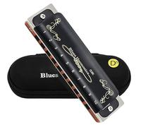 C Harmonica Professional Performance Diatonic Harmonica 10 Holes 20 Tone Blues(Key of Db)