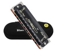 C Harmonica Professional Performance Diatonic Harmonica 10 Holes 20 Tone Blues(Key of G)