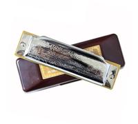 C Harmonica Standard Beginner Diatonic Blues Harmonica 10 Holes Key Of C Musical Gift(Key of Bb)