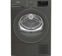 C HD 93M GG UK 9kg Heat Pump Tumble Dryer - Graphite | Energy-Efficient Gentle Drying | Sensor Drying | Freshen Up Function | Anti-Allergy Programme | Reverse Tumble | Quiet Performance