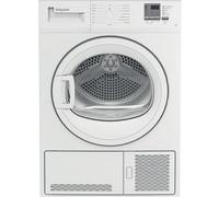 C HD C82 WWGD UK 8kg Condenser Tumble Dryer - White, Sensor Drying, Easy-Empty Water Tank, Reverse Action Drum, B Energy Rated, Freestanding, Quiet Performance