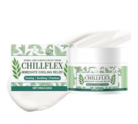 C/HILLFLEX Instant Cooling Relief Cream, Joint Muscle Cooling Gel, Natural Ingredients Body Soothing Gel, Fast Acting Soothing Relieving Cream, for Throughout The Body