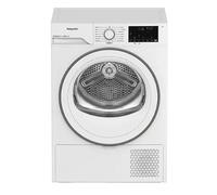 C HSD 82M WW UK 8 kg Heat Pump Tumble Dryer - White 15 Programmes, DelicateDry & PetHairCare, ColdGuard Technology