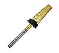 C & I 5 in 1 Nail Drill Bit, Mixed Sizes Edition, Cross Teeth, 2 Way, Professional Multi-function Nail Drills for Electric Manicure Drill Machine, Shank 3/32” (Mix, XC & XXF)