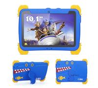 C idea Tablet for Kids, 10 Inch Kids Tablet, Android 13 Child Tablets, 4GB RAM 64GB ROM, Learning Tablet for Children, 6000mAh, IWAWA Pre-Installed, Parental Control, Child Tablet for Boys, Girls-Blue