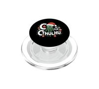 C Is For Cthulhu Christmas Cosmic Horror Cthulhu PopSockets PopGrip for MagSafe