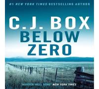 C.J. Box Below Zero Paperback Book in White C.J. Box White
