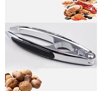 C.J Homedy Nutcrackers, Stainless steel Heavy Duty Nut Crackers with Non-Slip Handle, an Opening Tool for Nutcracker, Walnuts, Hazelnuts, Almonds, Pecans and Seafood