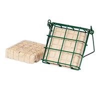 C J Wildbird Foods Cj Peanut Cake Feeder Mesh Green
