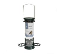 Cj Defender Metal Seed Feeder - Green - 2 Port - Small (20cm)
