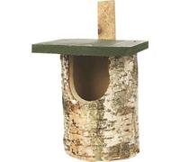 C J Wildlife National Trust Birch Log Nest Box Open