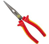"C.K 39076 Snipe Nose Pliers, 200 mm - 8"", 431014, Red