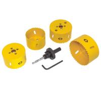 C.K 424046 Hole Saw Kit for Downlighters (6 Pieces)