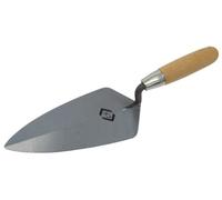 C.K 5270 Brick Trowel Broad Heel Carbon Steel Wood Grip 250mm