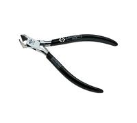 C.K Classic T3778F 120mm Precision Oblique Cutter Full Flush Cut, Silver | Drop Forged Special Alloy Steel, Hardened and Tempered Construction, Precision Box Joint Alignment, Induction Hardened Jaws