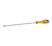 C.K Dextro Long Phillips Screwdriver PH2 x 250 mm, Chrome Vanadium Blade | Ergonomic dual-component grip, fine neck for fingertip control, ridged head for final turns, tip marking for identification