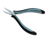 C.K ESD Snipe Nose Pliers 125mm, Bent Nose, Smooth Jaws for Electronics | Drop Forged Alloy Steel, Hardened and Tempered Construction, Precision Box Joint Alignment, Spot Welded Double Leaf Springs