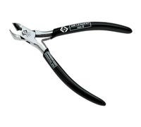 C.K Flush Cutters 110mm, Full Flush Cut, Straight Head for Electronics | Drop Forged Special Alloy Steel, Hardened and Tempered Construction, Precision Box Joint Alignment, Induction Hardened Jaws