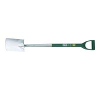 C.K G5140 Spade D-grip Stainless Steel Blade Strong Plastic Shaft
