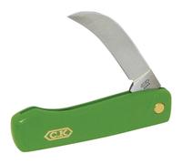 C.K G9066 Garden Knife Pruning Knife Fine Polished Blade Brass Rivets