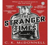 C. K. McDonnell The Stranger Times Paperback Book in White C. K. McDonnell White