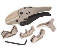 CK 5 Pce Multi Cutter Anvil Set For Plastic Conduit,Pipe,Trunking,Tube,PVC,T2240