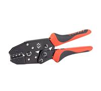 C.K Ratchet Crimping Pliers for MC3 & MC4 Solar PV Connectors, Red (T3671A)