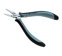 C.K SensoPlus ESD Flat Nose Pliers 120mm, Smooth Jaws for Electronics | Drop Forged Alloy Steel, Hardened and Tempered Construction, Precision Box Joint Alignment, Spot Welded Double Leaf Springs