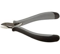 C.K SensoPlus ESD Side Cutters 115mm, Mini Bevel, Oval Head for Electronics | Drop Forged Special Alloy Steel, Hardened and Tempered Construction, Precision Box Joint Alignment, Induction Hardened Jaws