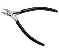 C.K Side Cutters 120mm, Extra Full Flush Cut, Tapered Head for Electronics | Drop Forged Special Alloy Steel, Hardened and Tempered Construction, Precision Box Joint Alignment, Induction Hardened Jaws