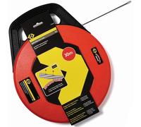 C.K Spira-Flex Draw Tape | 30 m | Quick & gentle installation | Stable PET material flexibility | MightyRods compatible | Practical handling | T5530, Red