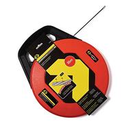 C.K Spira-Flex Super Flexible 10m Cable Fish Tape Reel, 4mm Ø Kink-Free Draw Tapes, Electric Wire Puller, Access Fishing Tool, Pulling Rods for Electrician, Electrical Rod, Electricians Tools CK T5510