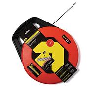 C.K Spira-Flex Super Flexible 20m Cable Fish Tape Reel, 4mm Ø Kink-Free Draw Tapes, Electric Wire Puller, Access Fishing Tool, Pulling Rods for Electrician, Electrical Rod, Electricians Tools CK T5520