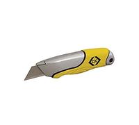 C.K T0957-2 Soft Grip Trimming Knife, Silver