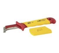 C.K T0990 VDE Cable Sheath Stripping Knife, Yellow/Red