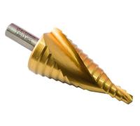 C.K T3013 6-32 mm Tin Coated High Speed Steel Multi-Step Drill