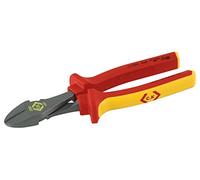 C.K T37021 180 180 mm VDE/1000V High Leverage Side Cutter - Multi-Colour