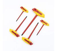 CK T4422 SET Insulated T-Handle 5 Piece Hex Key Set