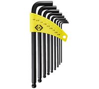 CK 9 Piece Ball End Hexagon Allen Key Set Imperial