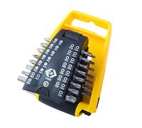 C.K T4502 Screwdriver Bit, 0 V, Grey, Set of 31 Piece