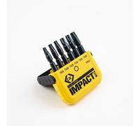 CK Blue Steel 6 Piece Impact Torx Screwdriver Bit Set