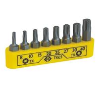 C.K Screwdriver Bit Set T4523 – Torx (TX) – Grey – 8-piece